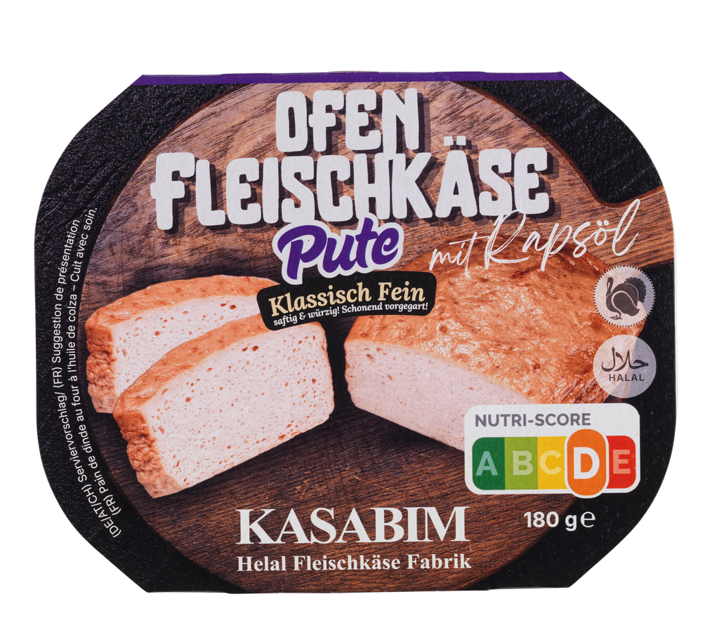 KASABIM Putenfleischkäse Klassik 180 g