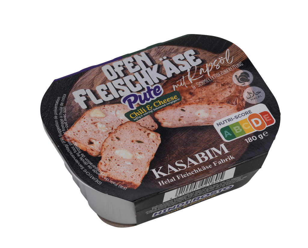 KASABIM Putenfleischkäse Chili Cheese 180 g