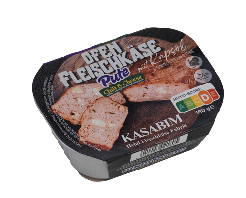 KASABIM Putenfleischkäse Chili Cheese 180 g