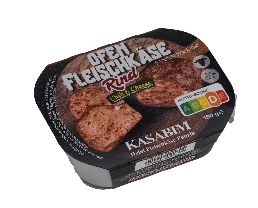 KASABIM Rinderfleischkäse Chili Cheese 180 g