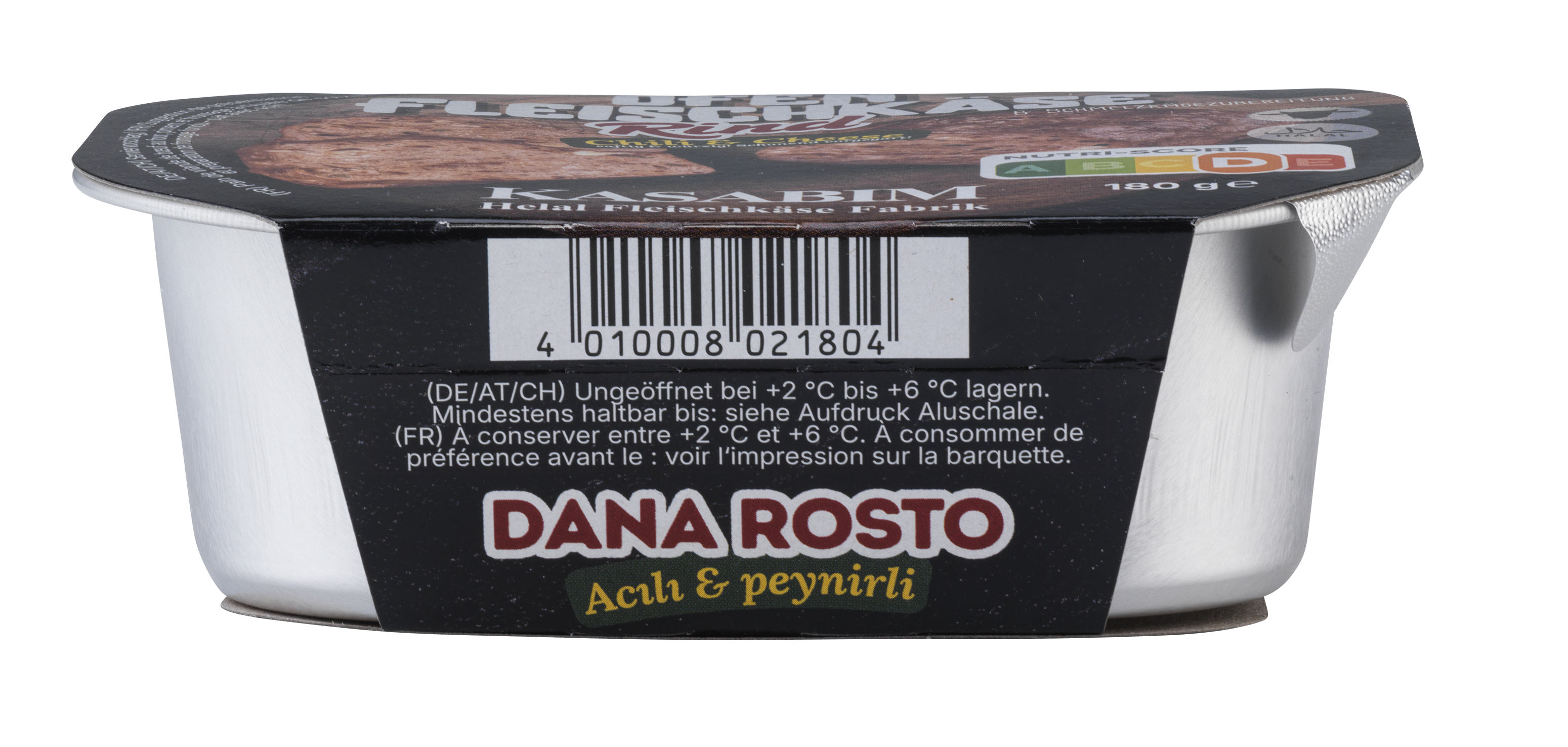 KASABIM Rinderfleischkäse Chili Cheese 180 g
