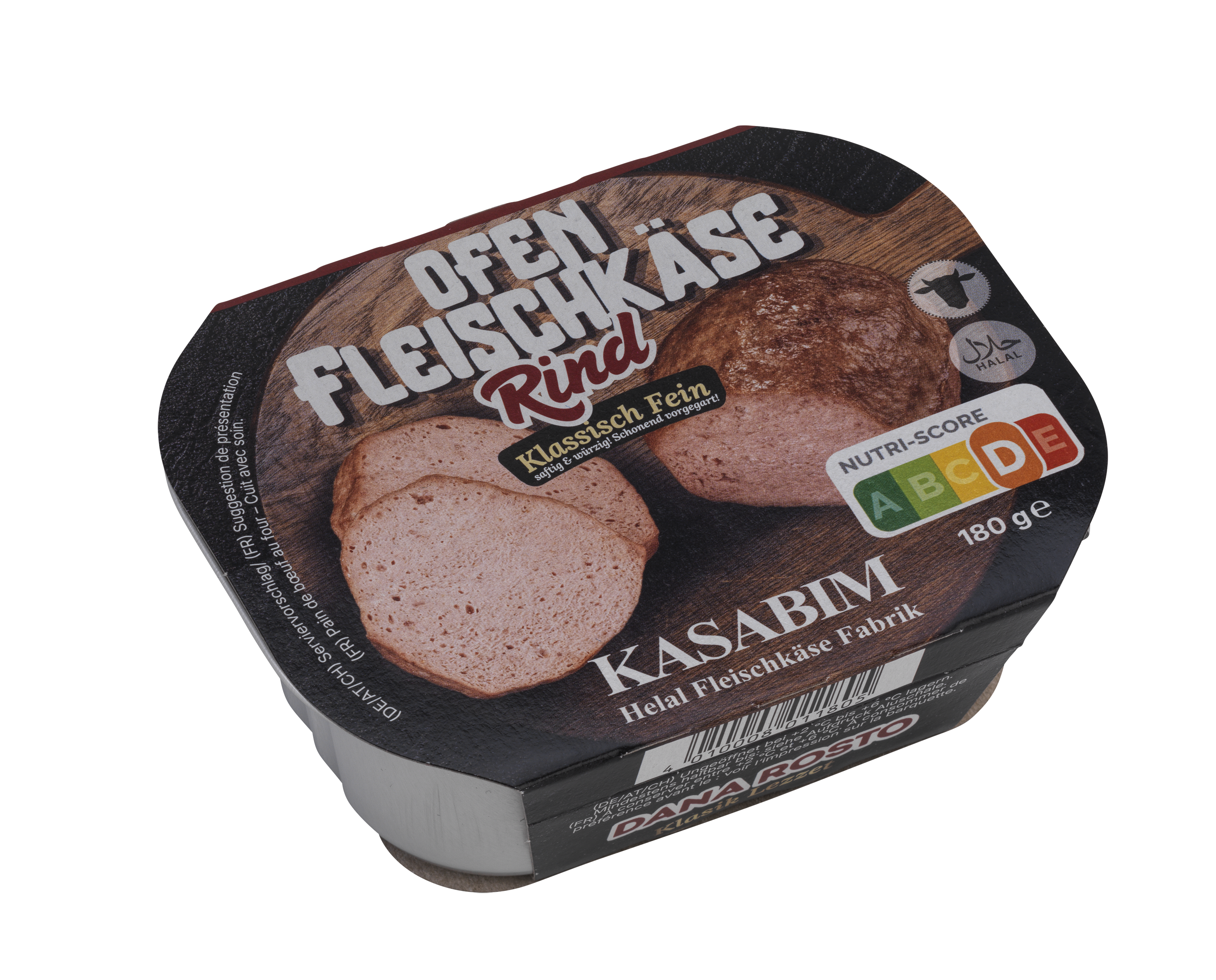 KASABIM Rinderfleischkäse Klassik 180 g