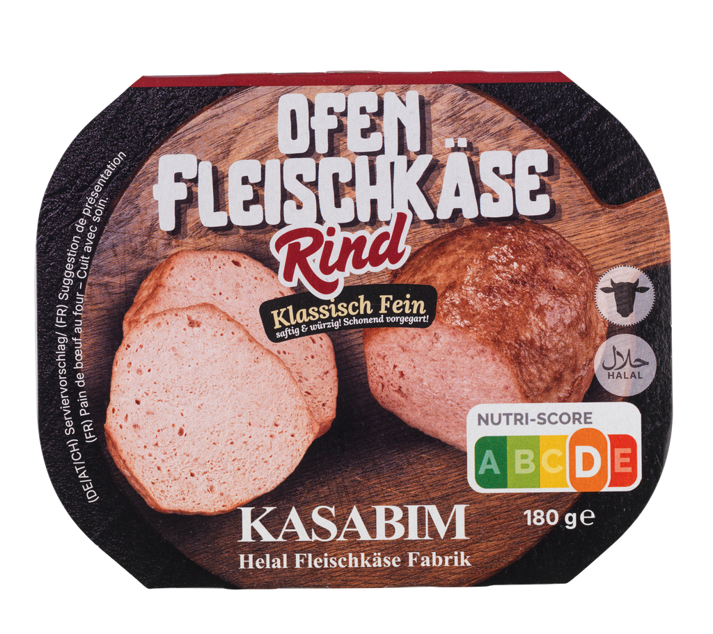 KASABIM Rinderfleischkäse Klassik 180 g