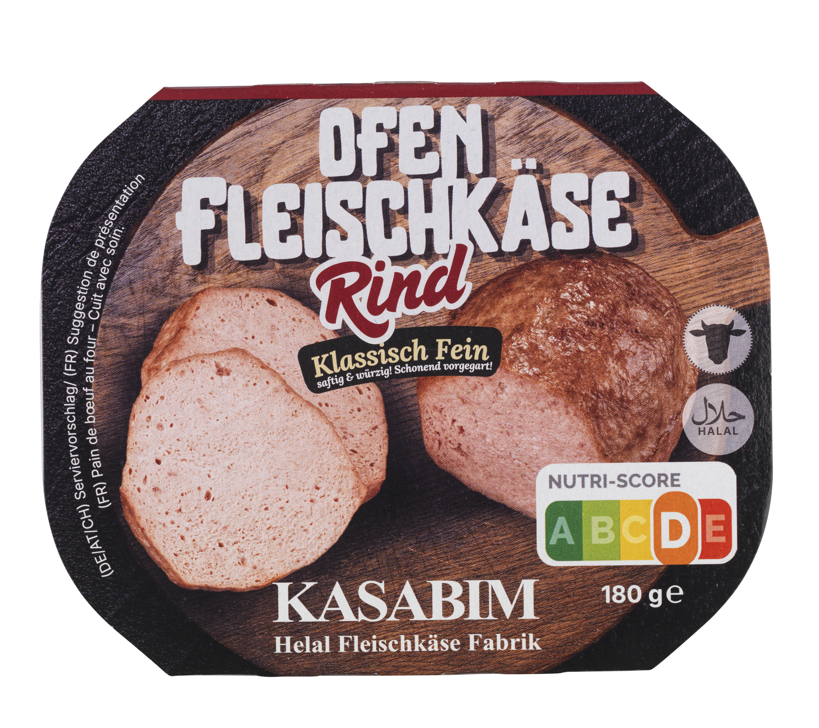 KASABIM Rinderfleischkäse Klassik 180 g